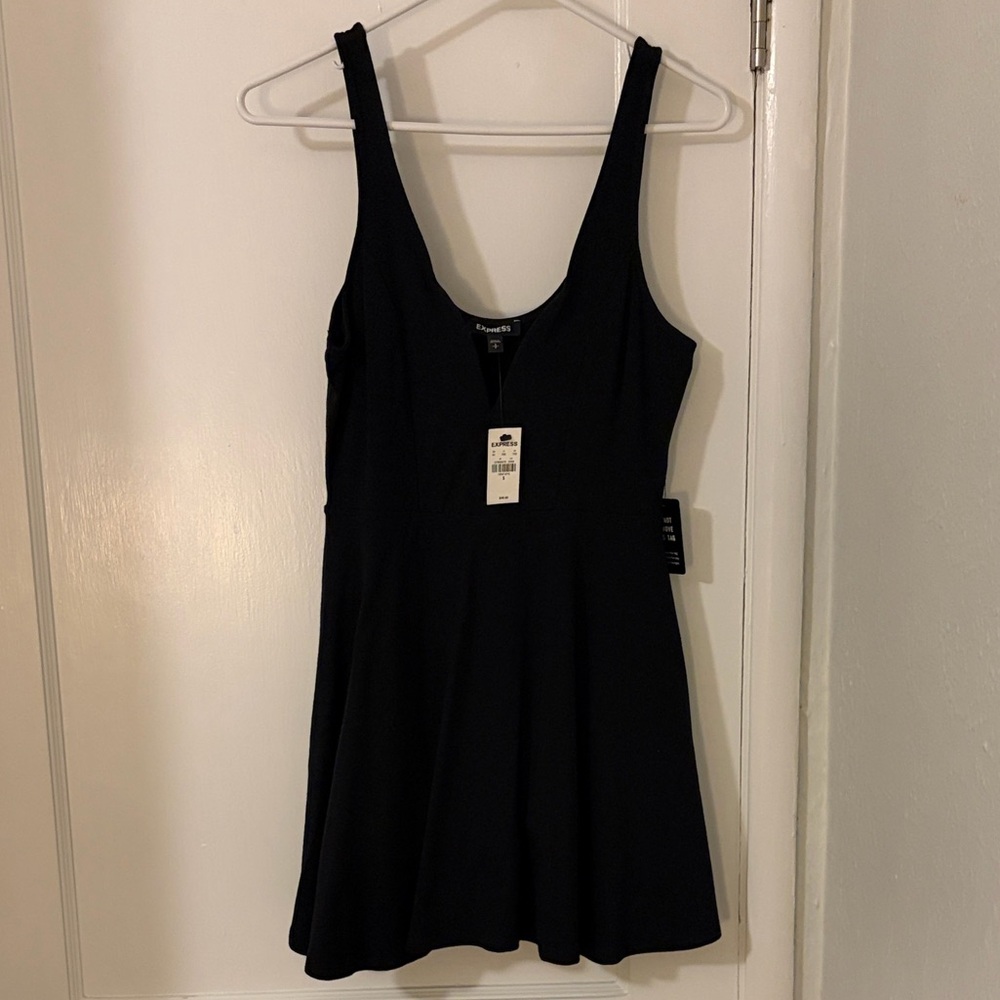 Express Black Mini Dress